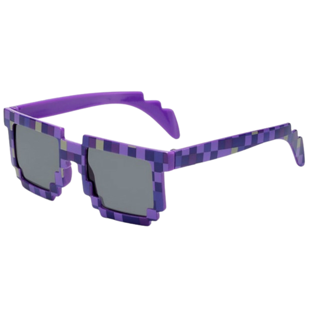 Trendy pixel sunglasses