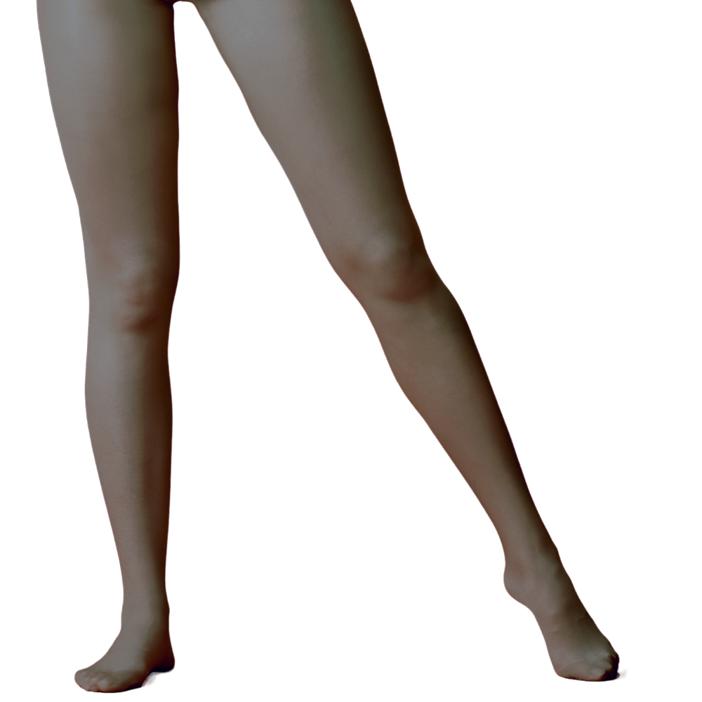 Instant slimming compression tights