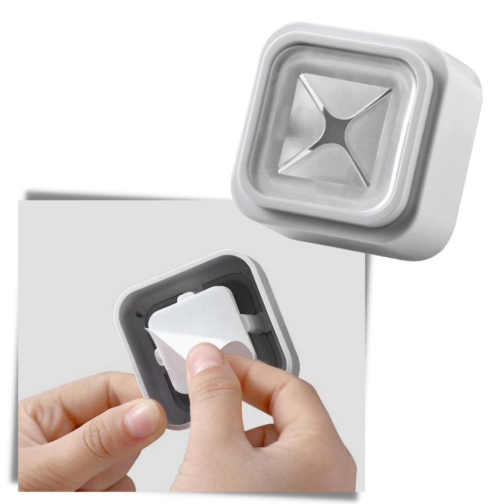 Confezione da 3 porta asciugamani adesivi - Ozerty