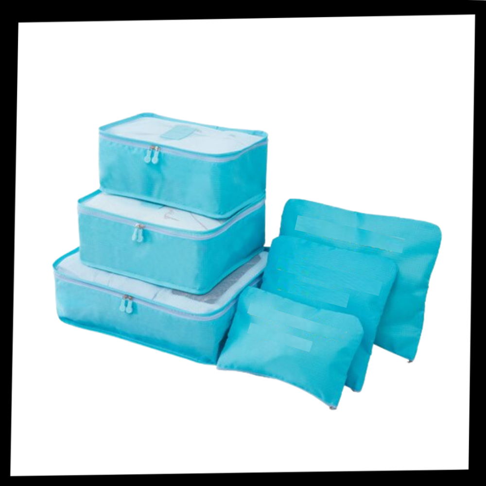 Set di 6 piccole borse da viaggio per valigie - Ozerty