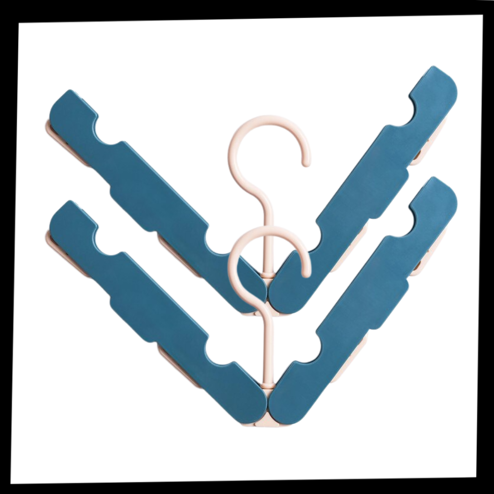 Confezione da 2 appendiabiti portatili - Ozerty