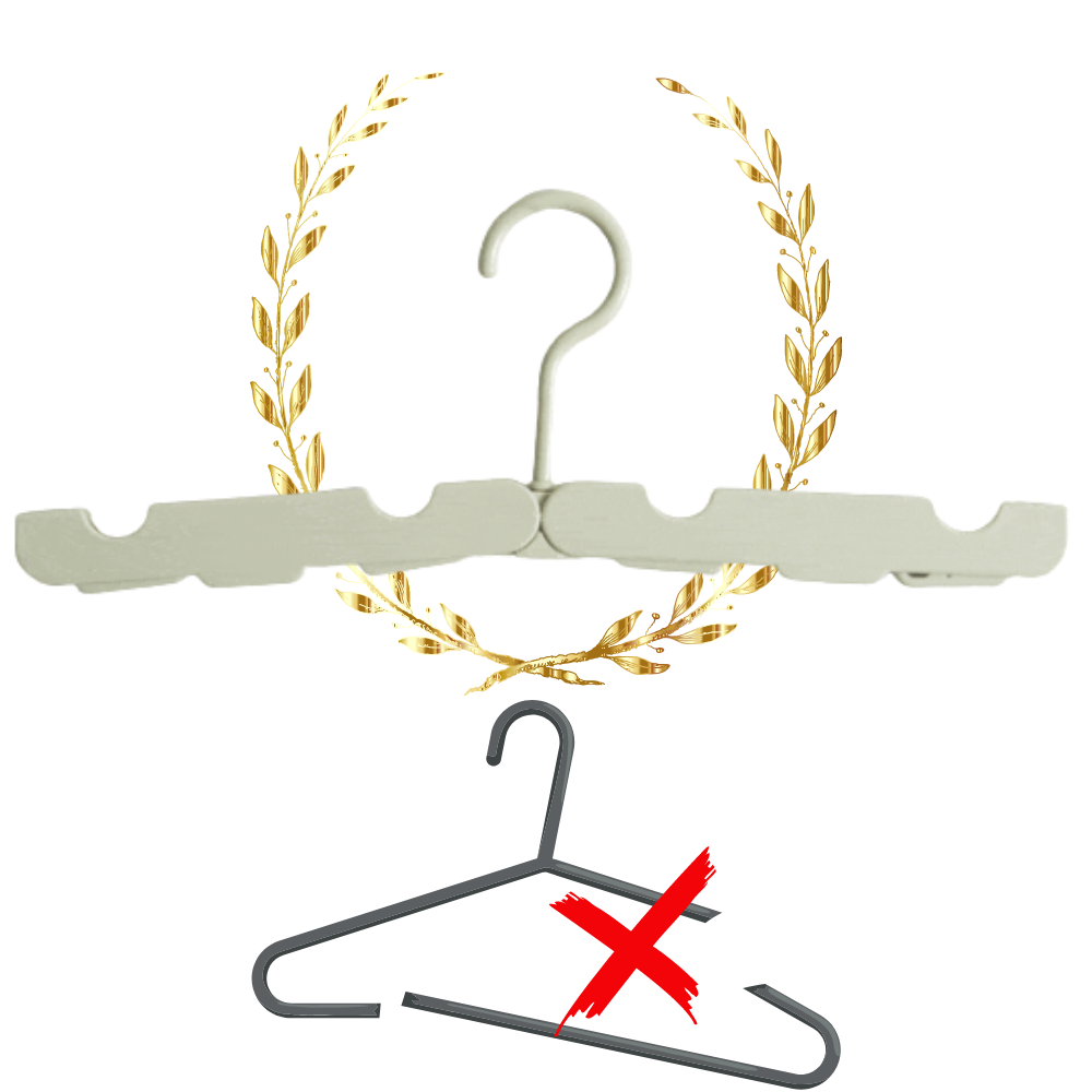 Confezione da 2 appendiabiti portatili