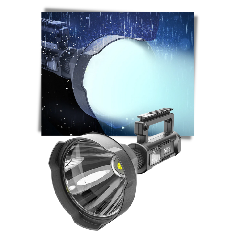 Torcia led e treppiede