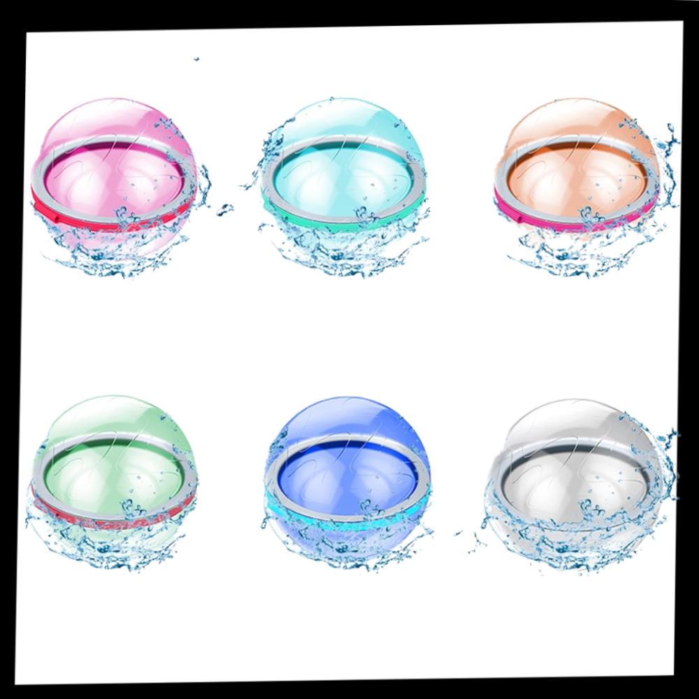 Pack of reusable water balloons