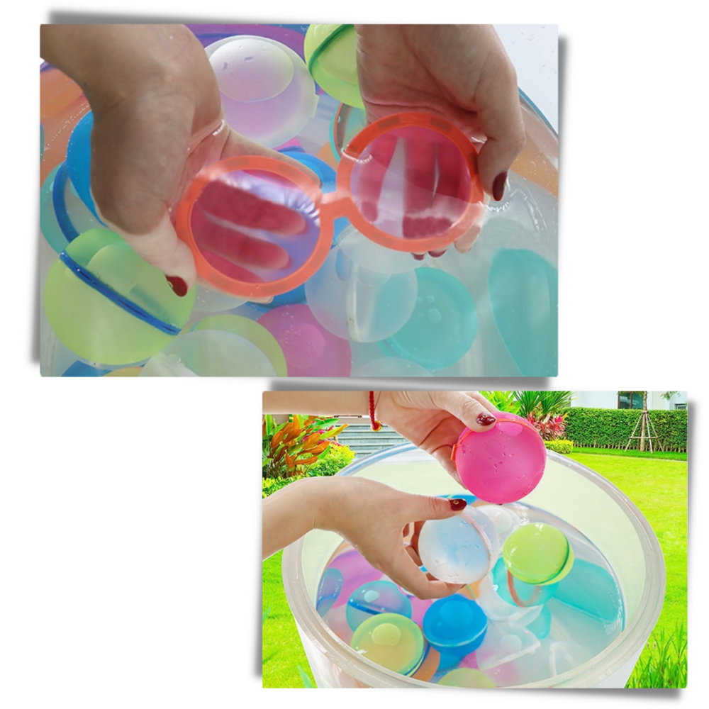 Confezione di palloncini ad acqua riutilizzabili - Ozerty