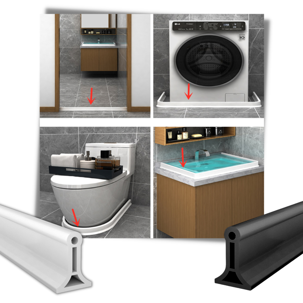 Striscia di silicone per il blocco dell'acqua - Ozerty