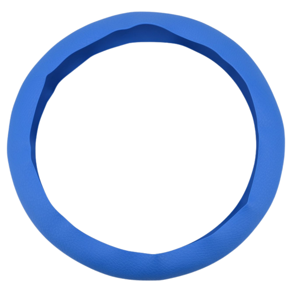 Silicone steering wheel cover