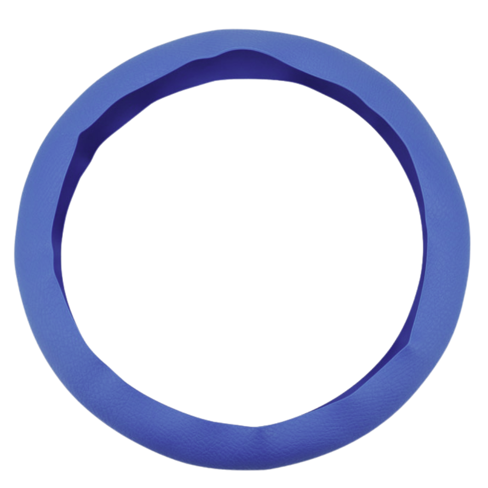 Silicone steering wheel cover