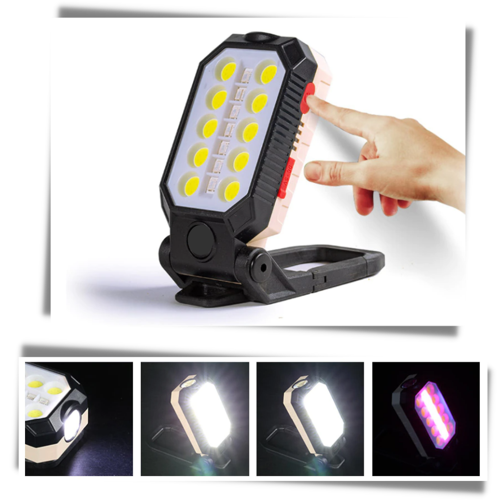Torcia LED impermeabile regolabile - Ozerty