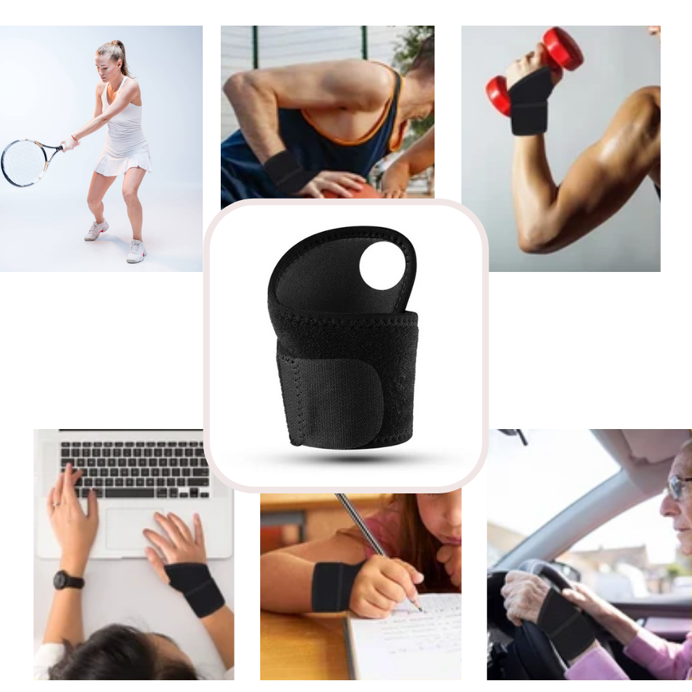 Polsino professionale traspirante