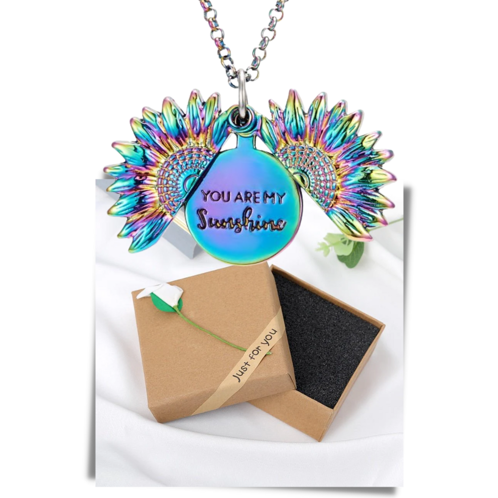 Ciondolo a forma di girasole - Ozerty