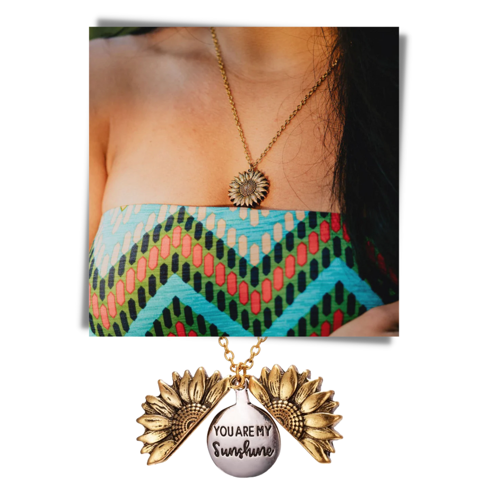 Ciondolo a forma di girasole - Ozerty