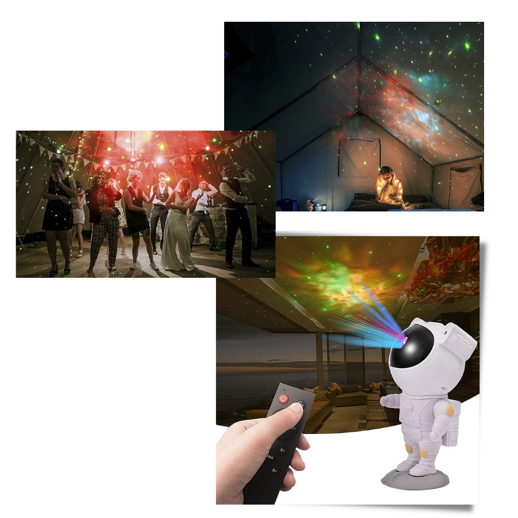 Lampada da notte proiettore dell'astronauta - Ozerty