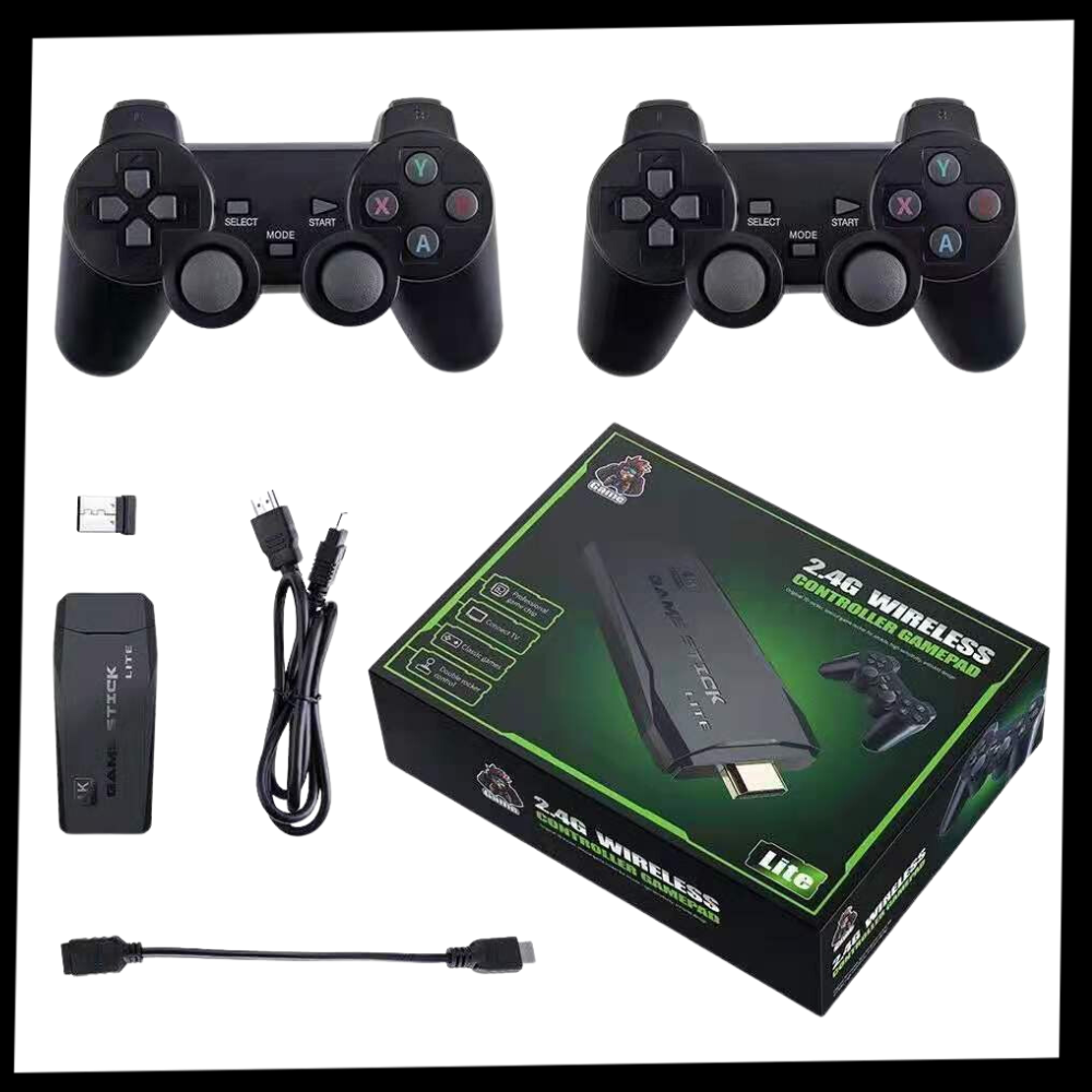 Console e chiavetta per videogiochi retrò - Ozerty