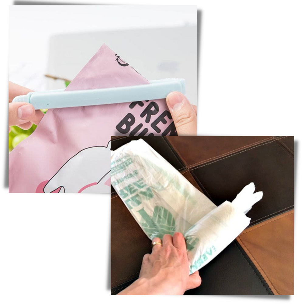 Confezione da 15 clip di chiusura per confezioni alimentari