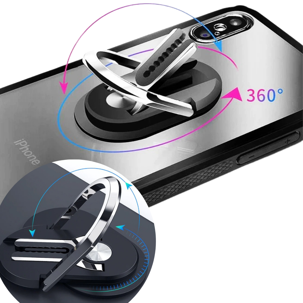 2 in 1 supporto ad anello per telefono - Ozerty
