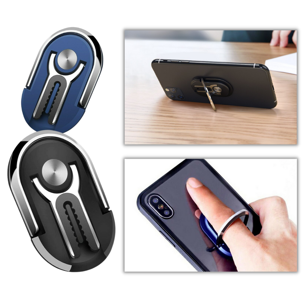2 in 1 supporto ad anello per telefono - Ozerty