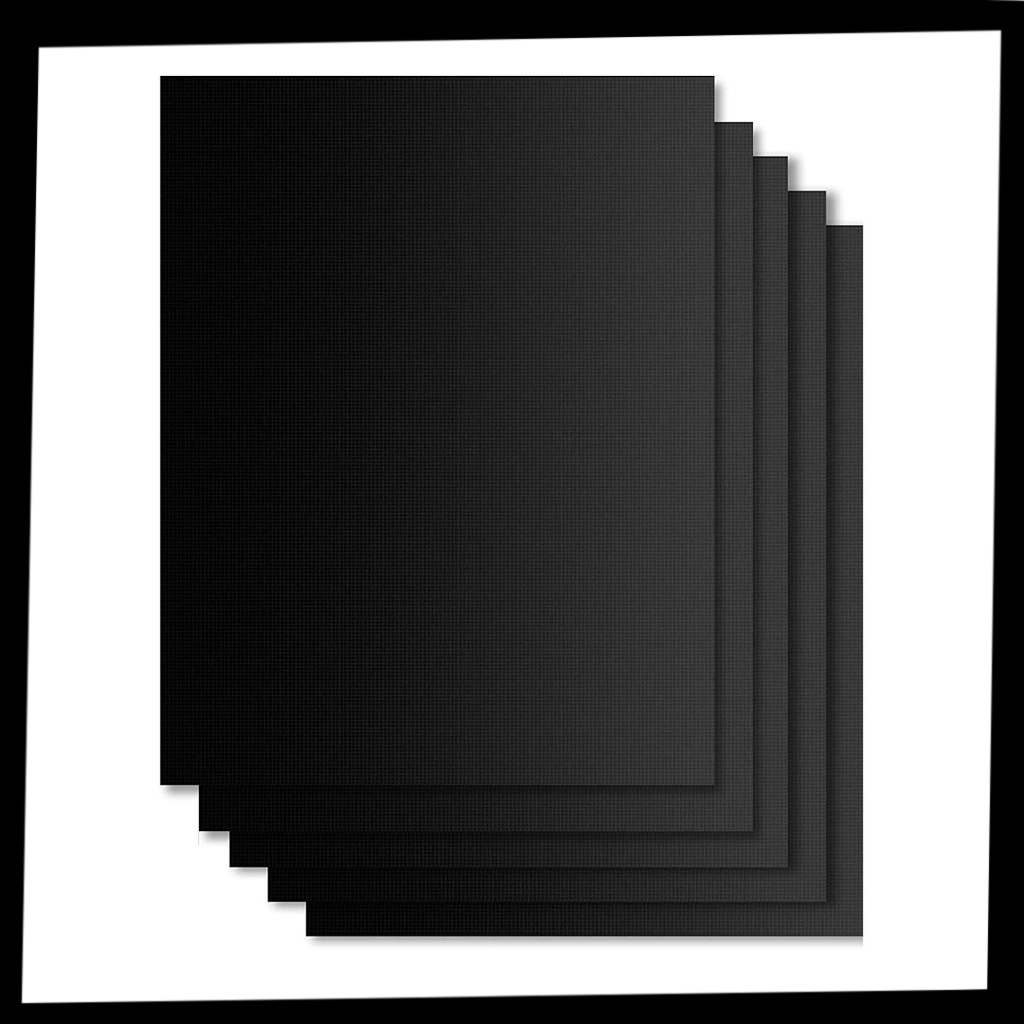 5 Tappetini antiaderenti per grigliare - Ozayti