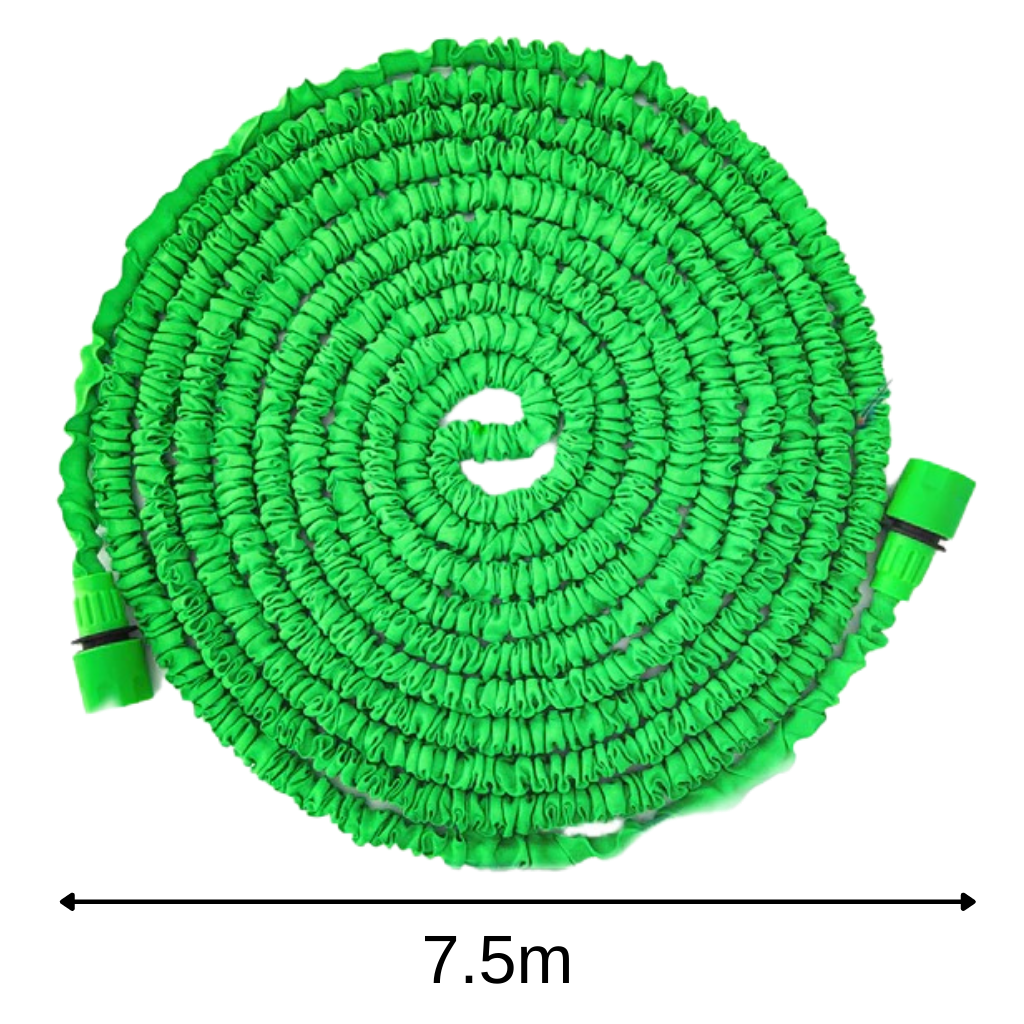 Tubo da giardino espandibile da 7,5 m con pistola a spruzzo - Ozerty