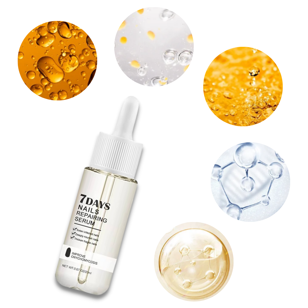 Essenza per la riparazione delle unghie 7 giorni - Ozerty