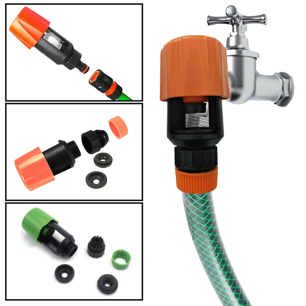 Connettore universale per tubo da giardino e rubinetto per cucina - Ozerty