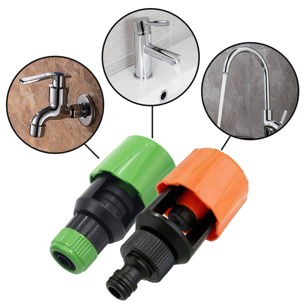 Connettore universale per tubo da giardino e rubinetto per cucina - Ozerty