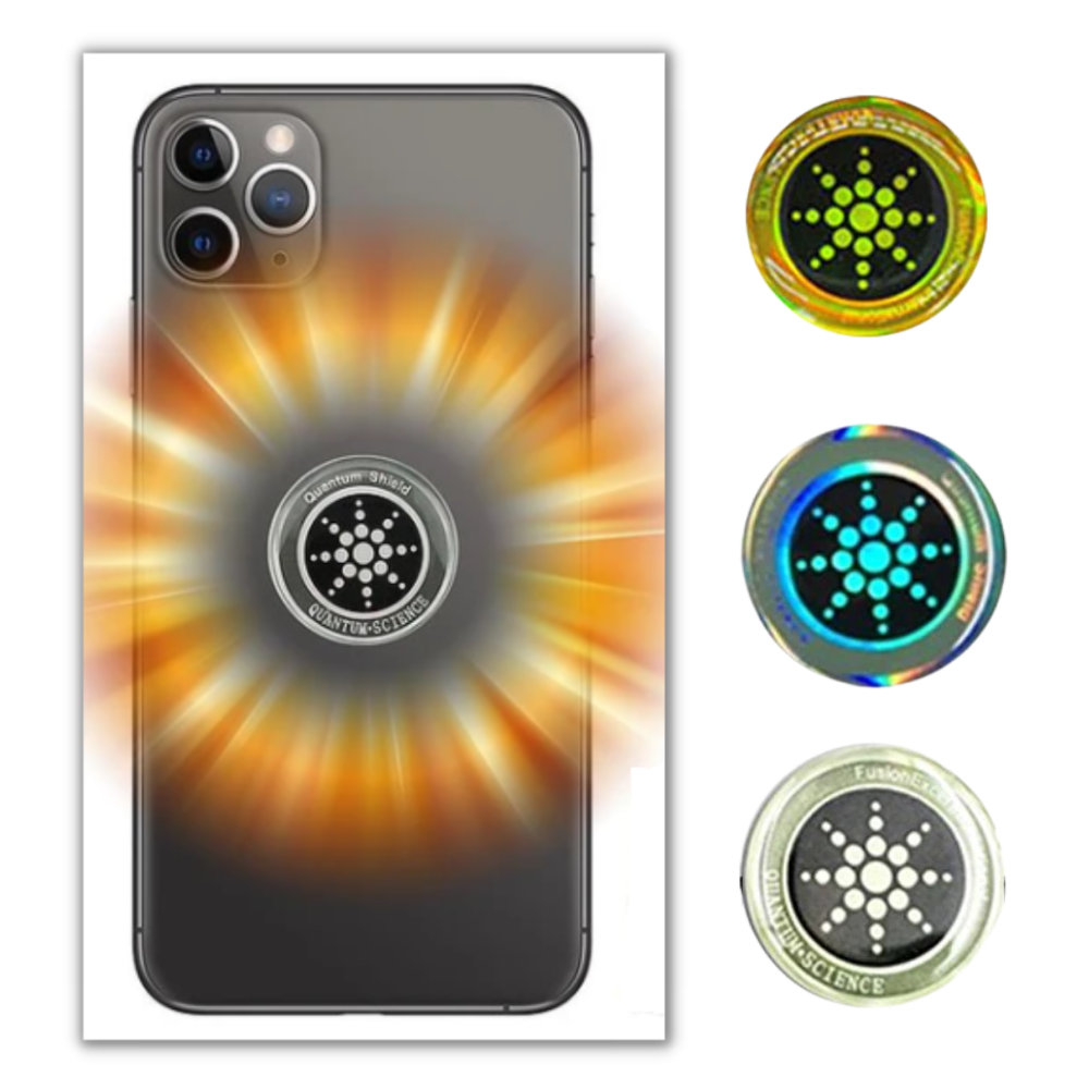 Confezione da 6 adesivi antiradiazioni - Ozerty