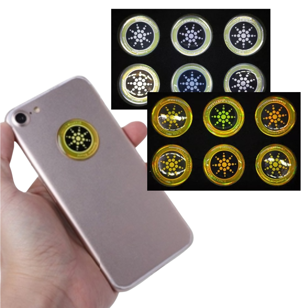 Confezione da 6 adesivi antiradiazioni - Ozerty