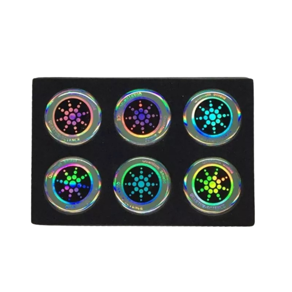 Pack of 6 anti-radiation stickers