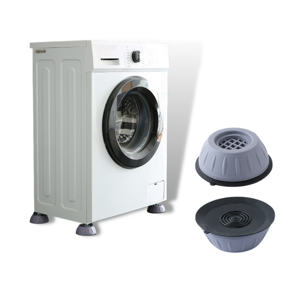 Confezione di 4 cuscinetti di gomma antivibrazione - Ozerty