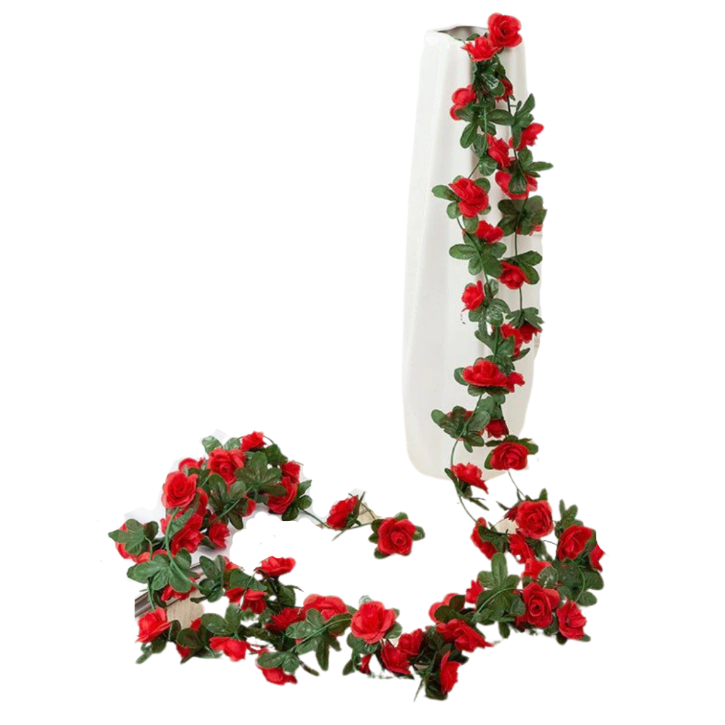 Ghirlanda di rose artificiali - Ozerty