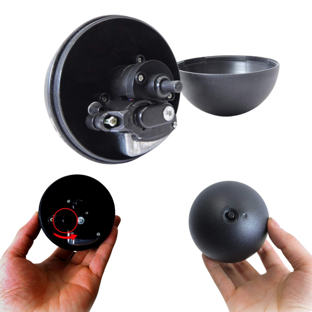 Palla mobile automatica per cani con coperture intercambiabili - Ozerty
