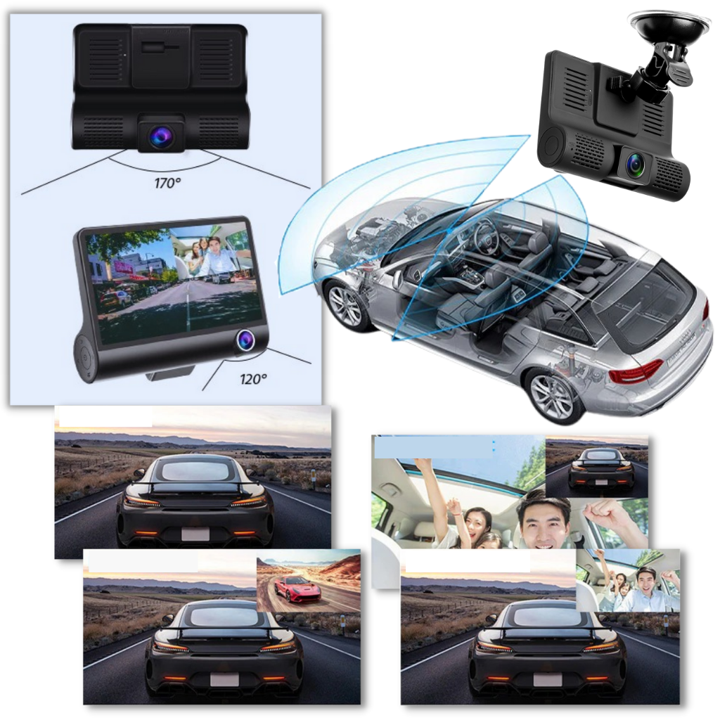 Full HD auto DVR Dash cam camera - Ozerty