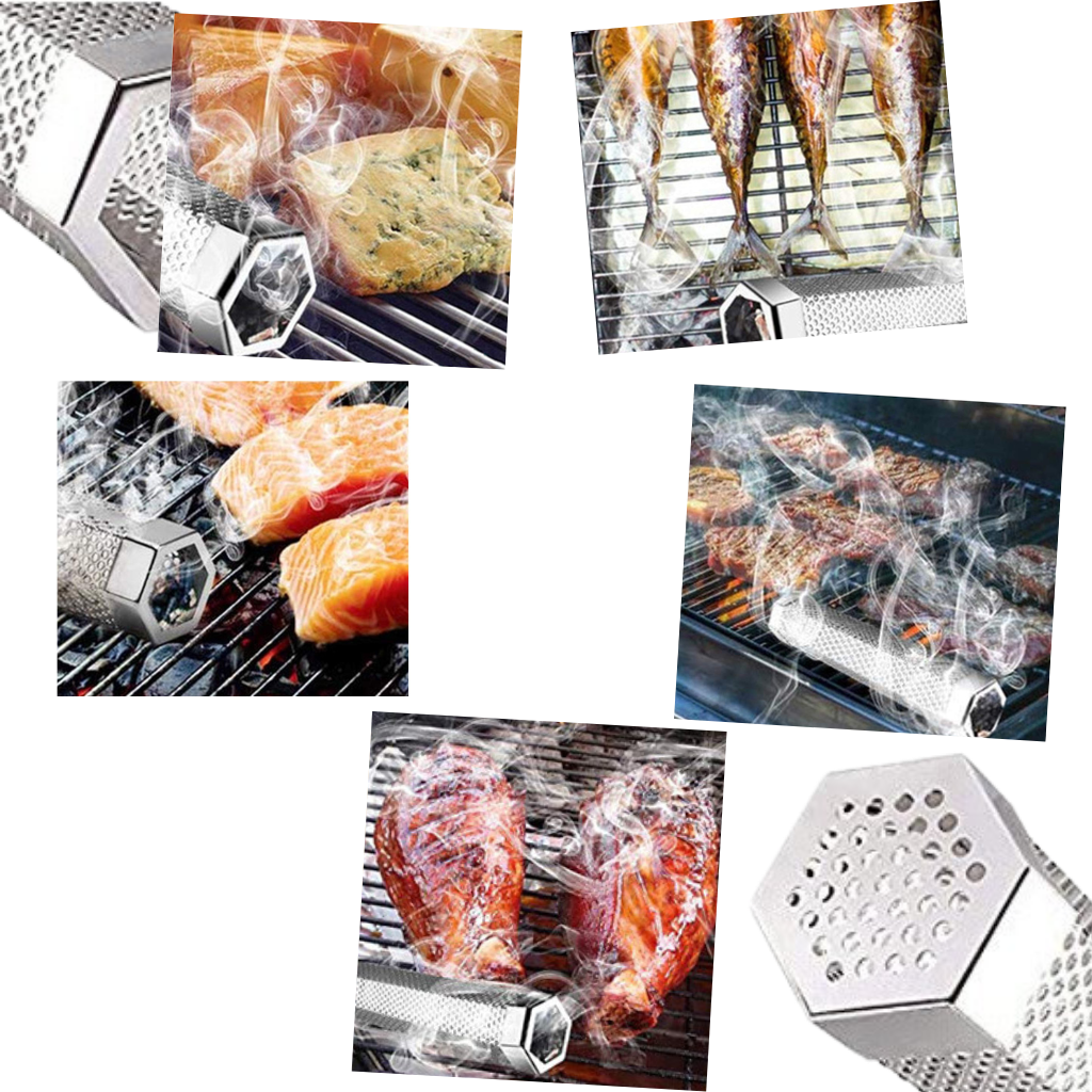 Generatore di fumo per barbecue