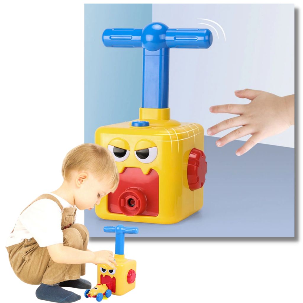 Lanciatore di palloncini auto giocattolo - Ozerty