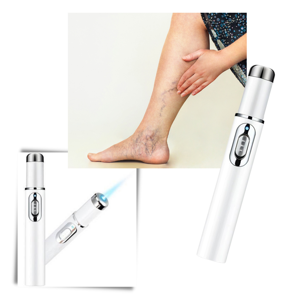 Penna per la terapia della pelle a luce blu