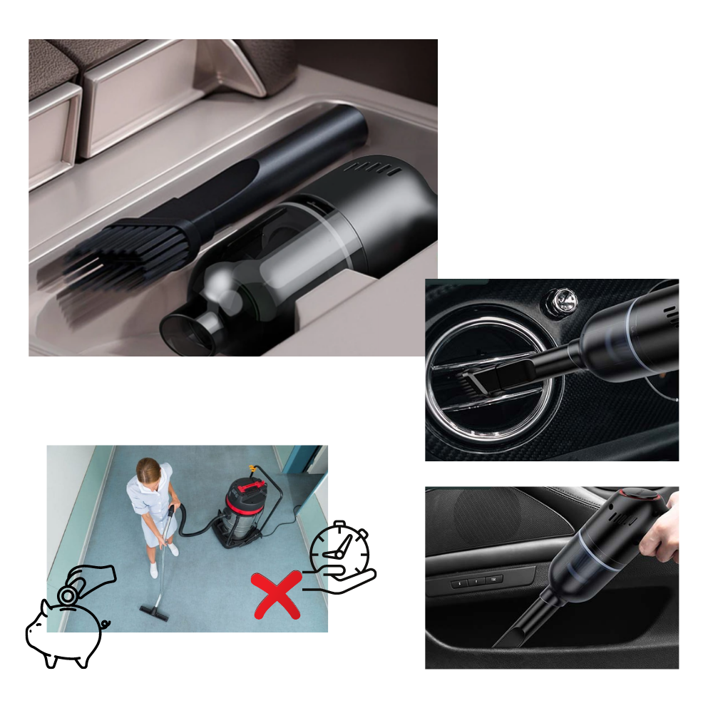 Mini aspirapolvere portatile senza filo - Ozerty