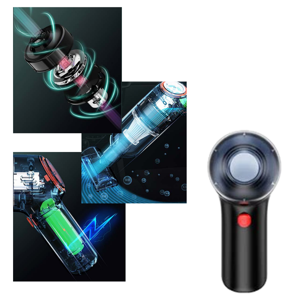 Mini aspirapolvere portatile senza filo - Ozerty