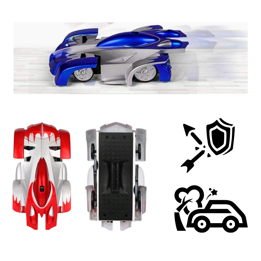 Auto RC da arrampicata su parete