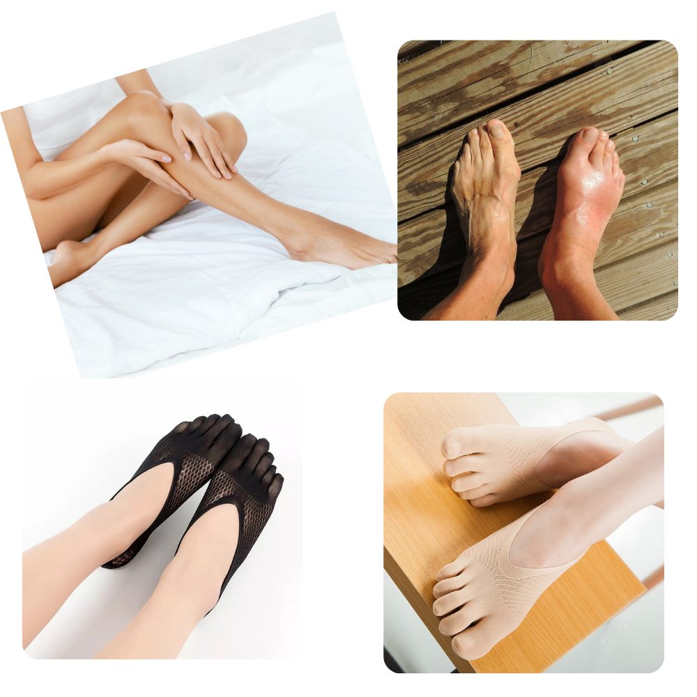 2 Paia di calze a compressione - Ozerty