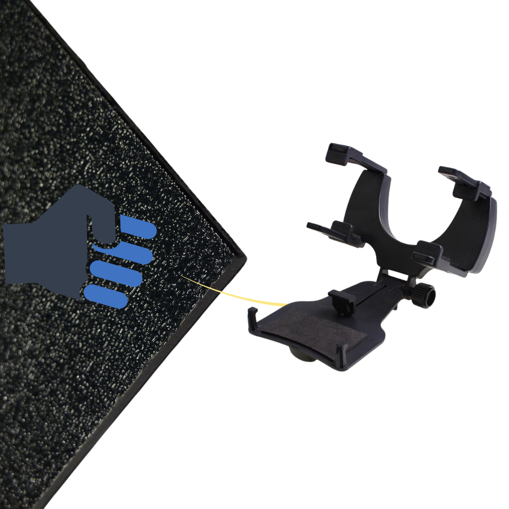 Porta telefono per specchietto retrovisore per auto - Ozerty