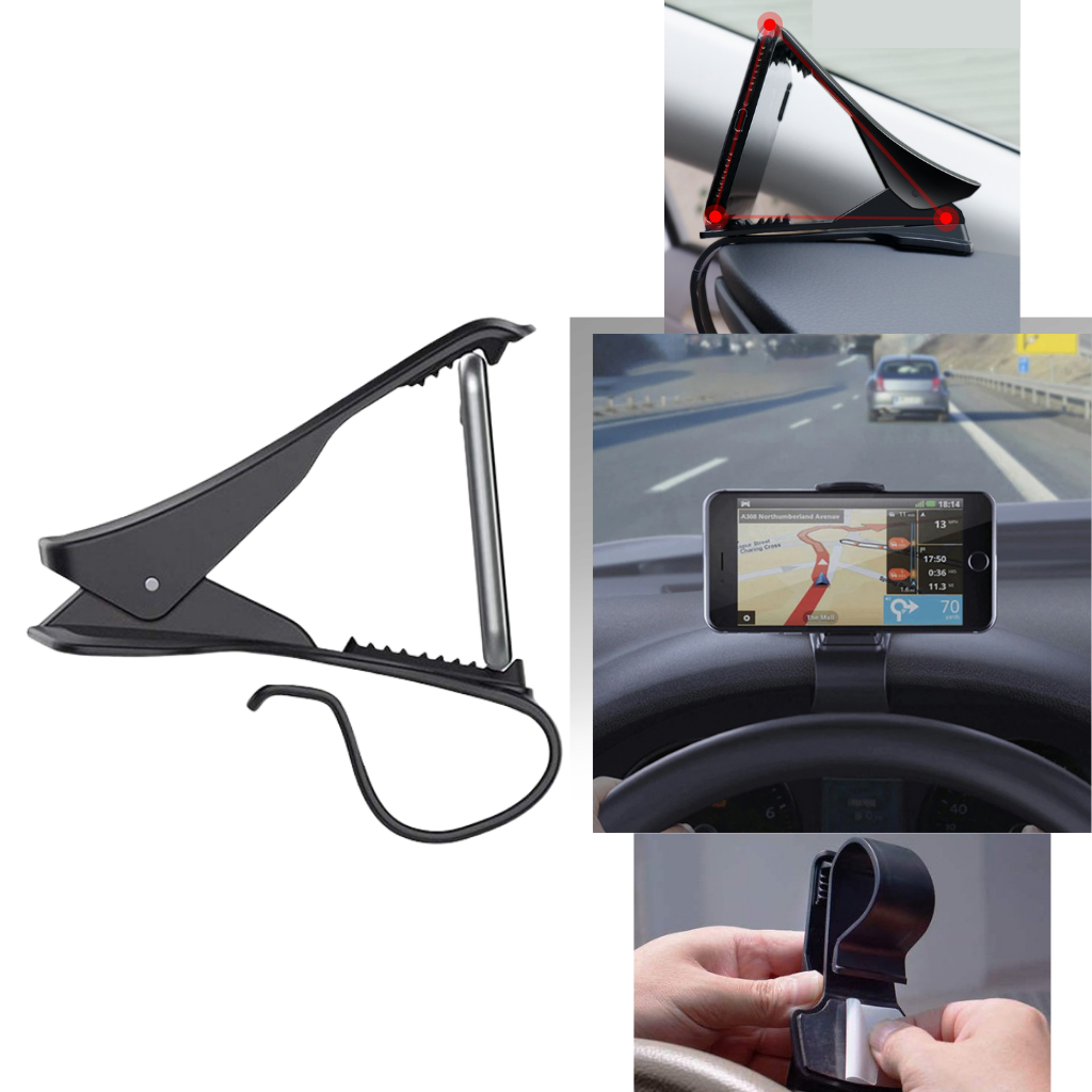Supporto per il telefono sul cruscotto dell'auto - Ozerty