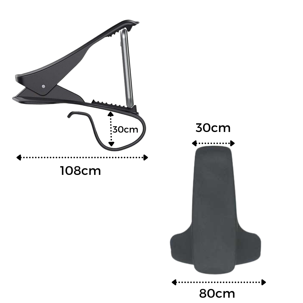 Supporto per il telefono sul cruscotto dell'auto - Ozerty