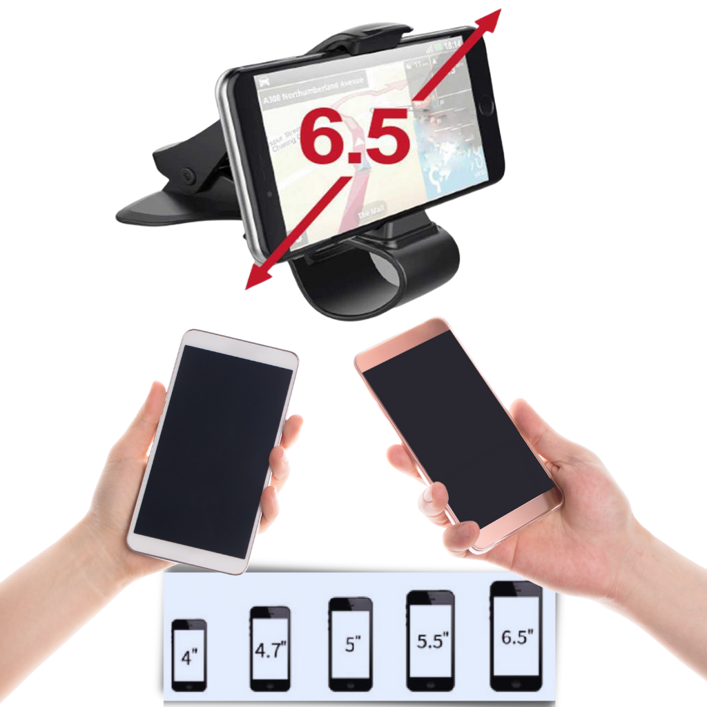 Supporto per il telefono sul cruscotto dell'auto - Ozerty
