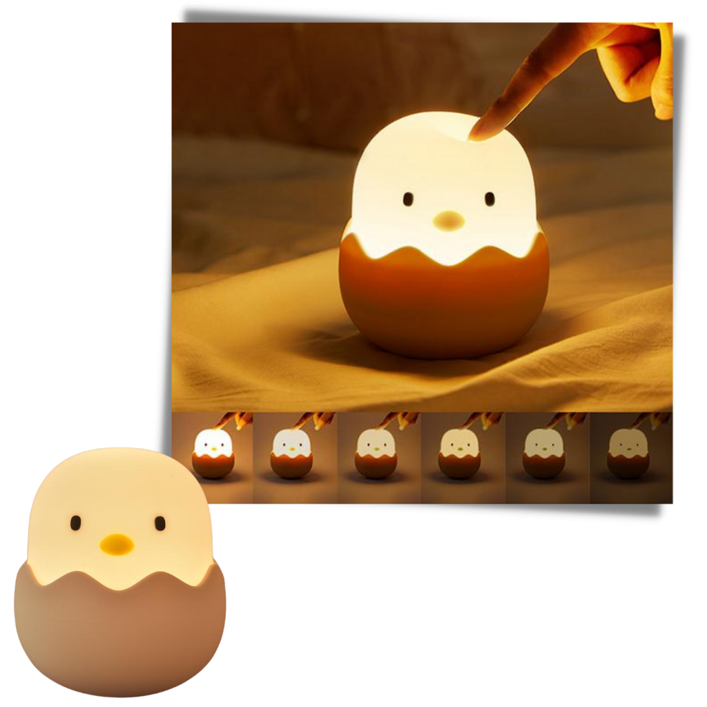 Lampada da notte del pulcino luce soffusa - Ozerty