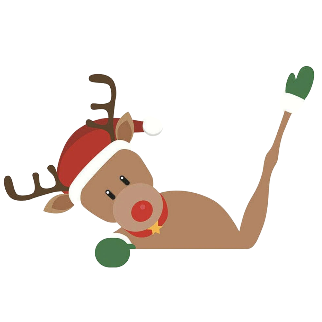 Christmas wiper sticker