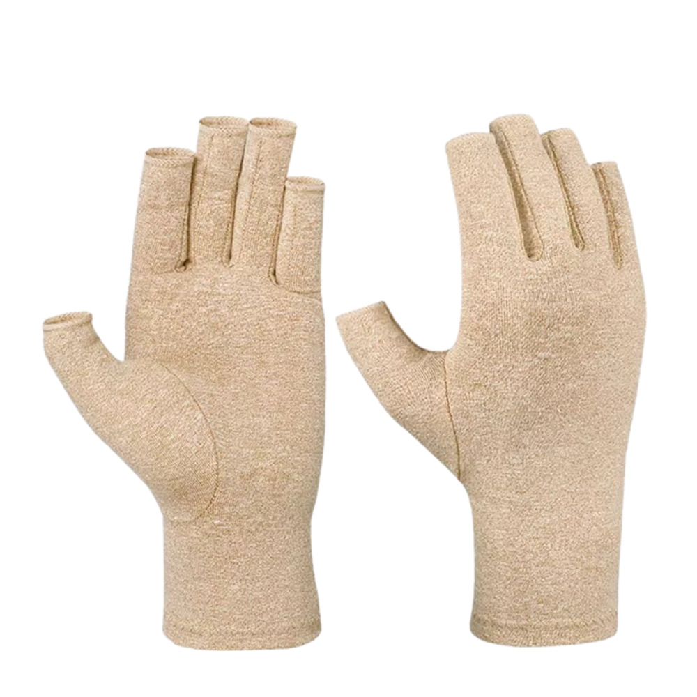 Compression gloves for joint pain relief