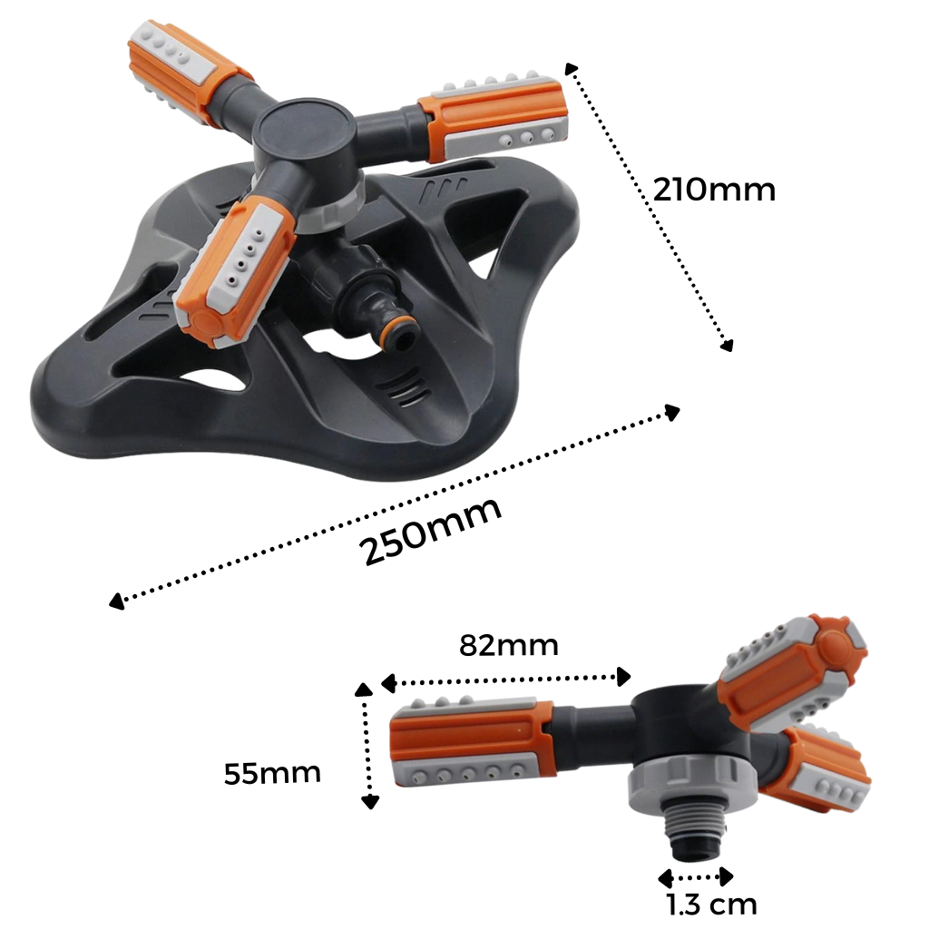 Dispositivo di irrigazione a 360° regolabile - Ozerty