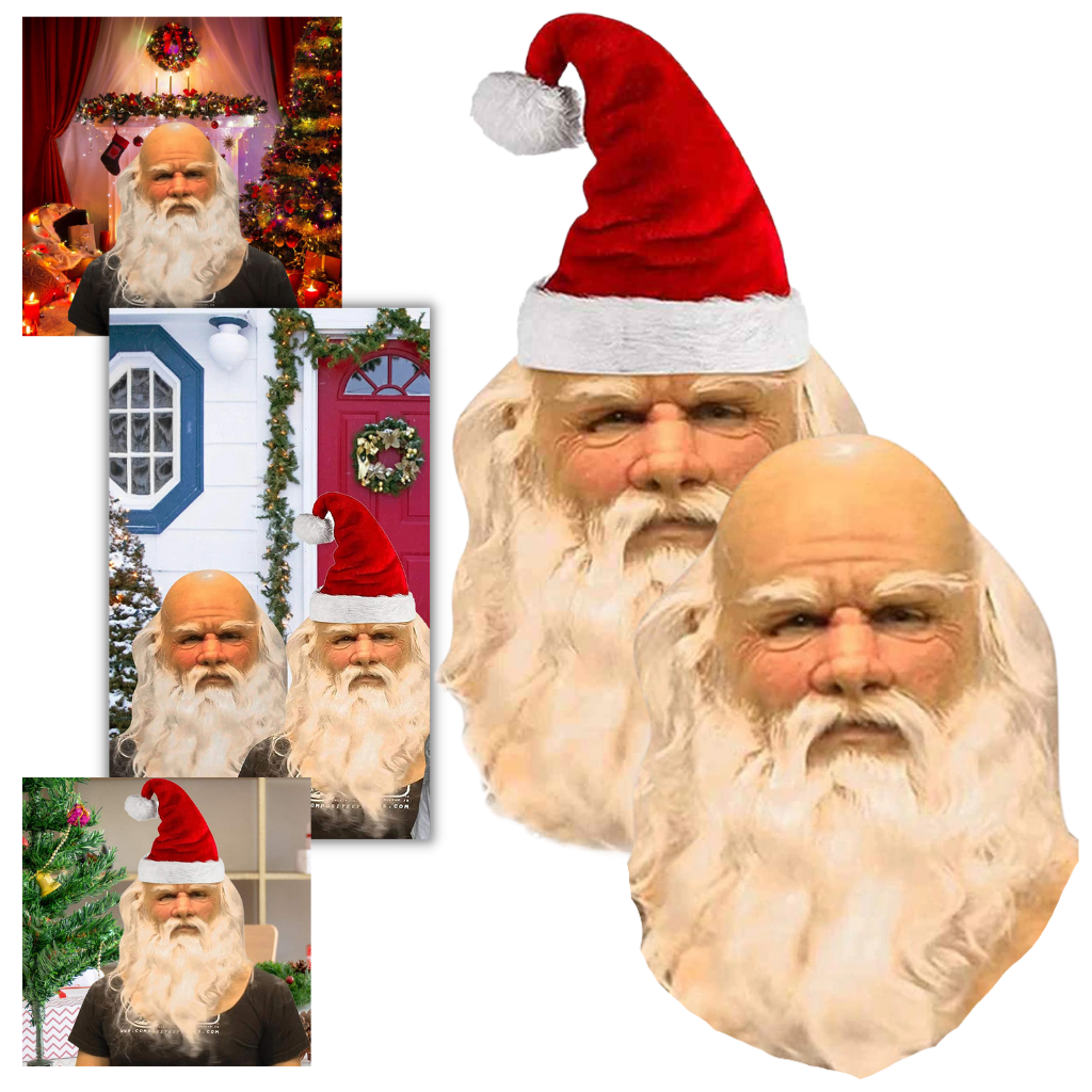 Maschera di babbo natale cosplay - Ozerty