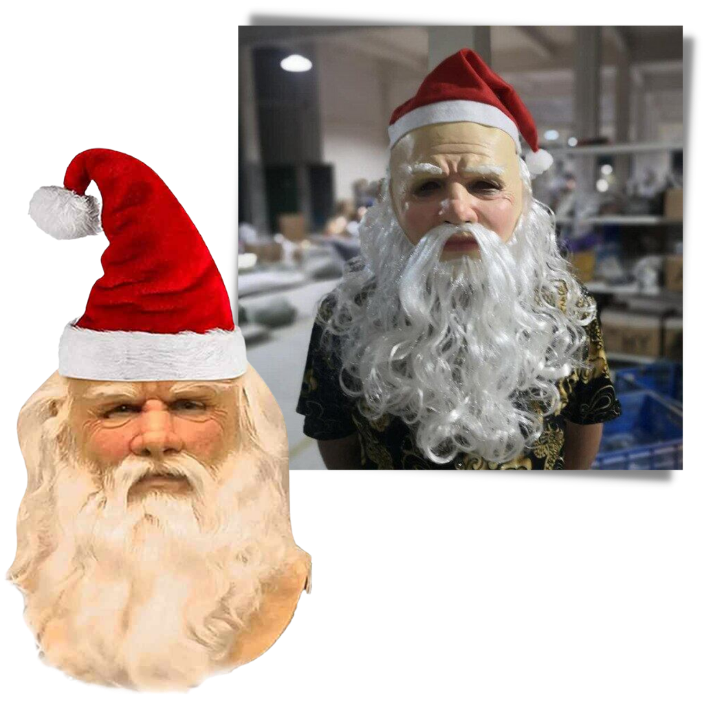 Maschera di babbo natale cosplay - Ozerty